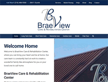 Tablet Screenshot of braeviewcare.com